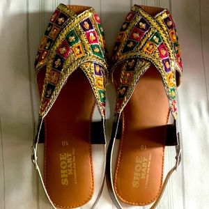 Multicolored Pakistani Sandals